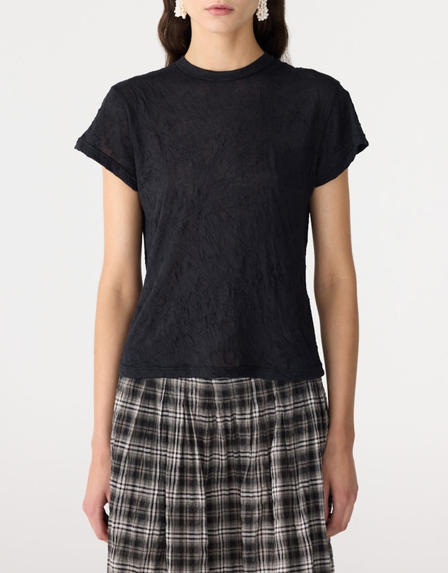 Bassike - Crinkle Jersey Baby T-Shirt