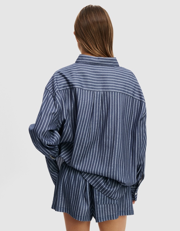 Cotton On Body - Cloud Soft Flannel Oversized Shirt