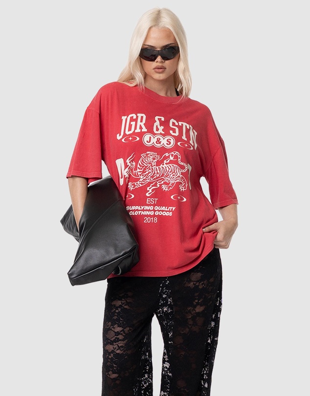 JGR & STN - Lacey Oversized T-Shirt