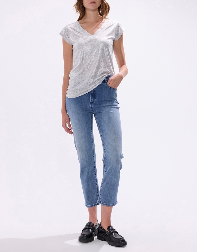 Marcs - Afterglow Foil Linen Tee