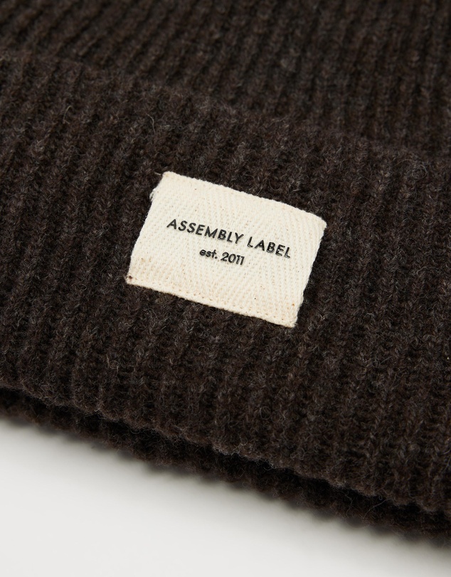 Assembly Label - Wool Rib Beanie