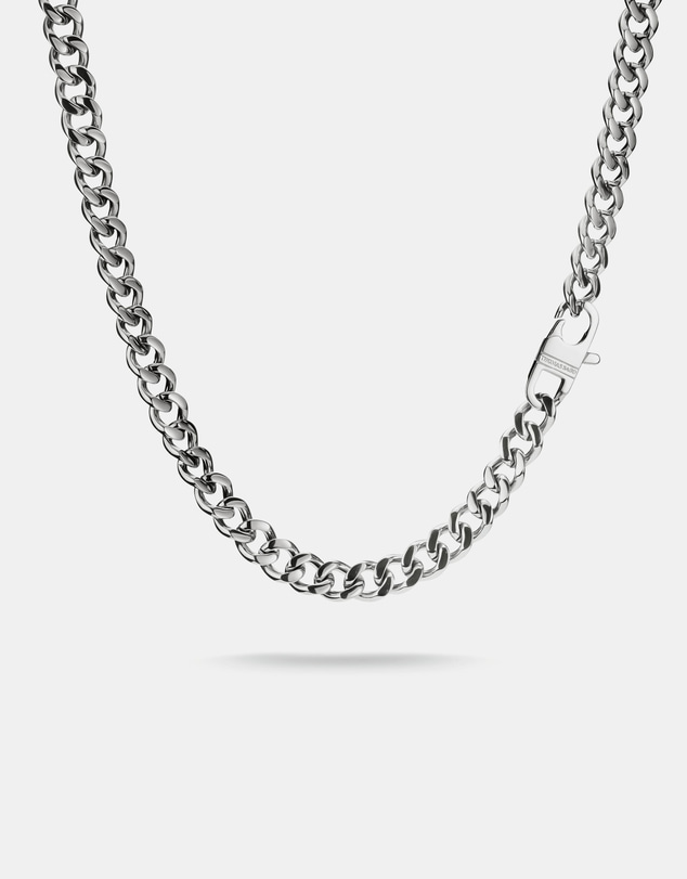 THOMAS SABO - Stainless Steel Curb Chain Necklace 9mm