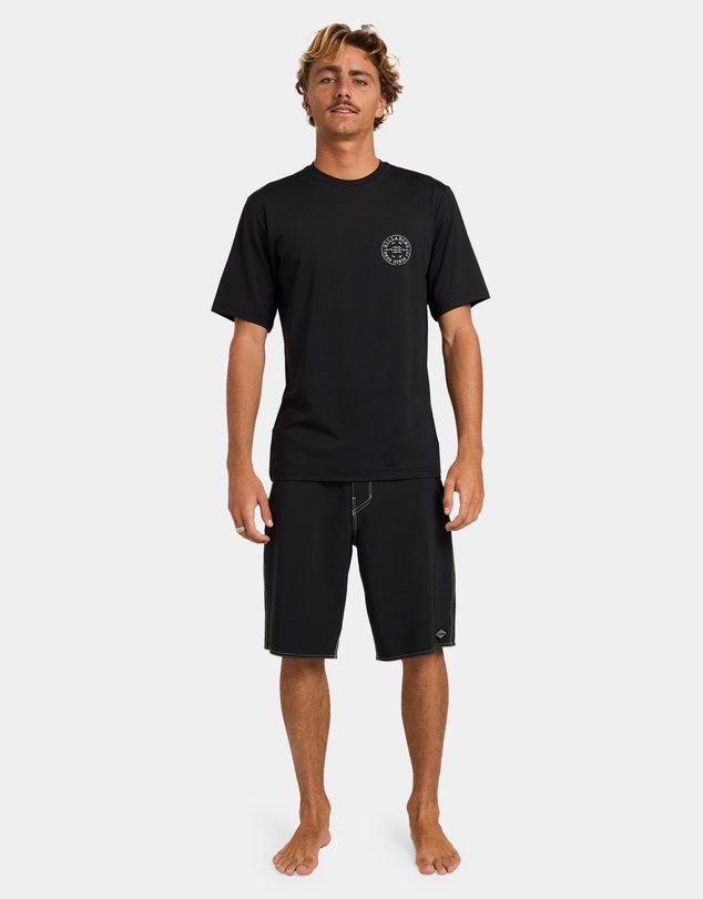 Billabong - Mens Big Wave Daz Short Sleeve Rash Vest