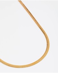 Lovisa - Waterproof Gold Plated Stainless Steel Snake Chain Necklace