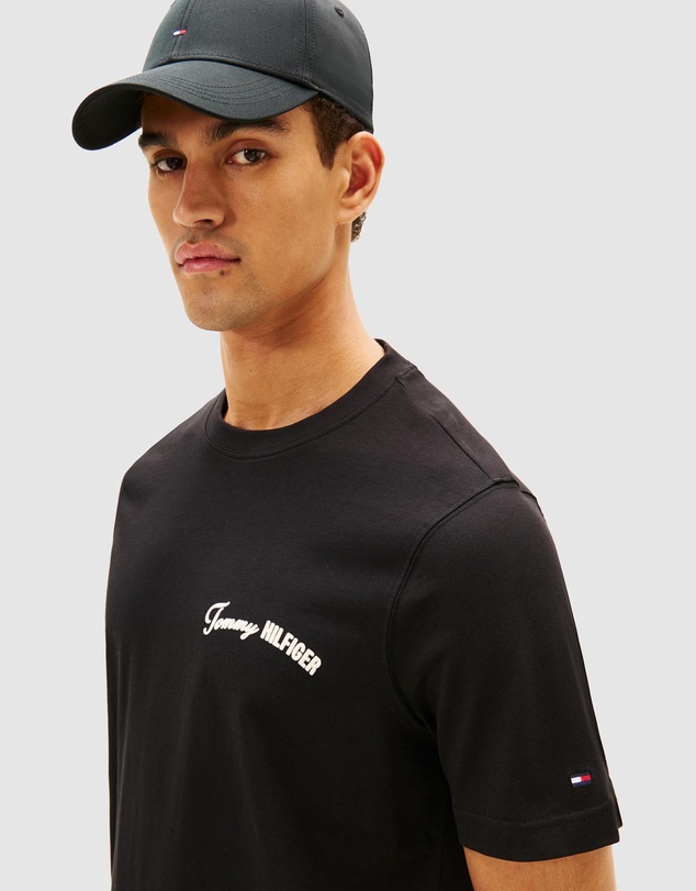 Tommy Hilfiger - Back Logo Jersey Crew Neck T-Shirt