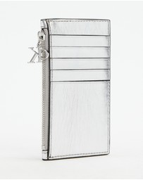 Calvin Klein - 6cc Metallic Zip Cardcase