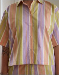 Mosey Me - Miami Stripe Pyjama Set