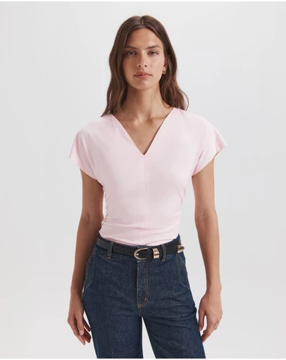 SABA - Dana V Neck Tee