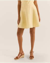 Review - Norah Linen Mini Skirt