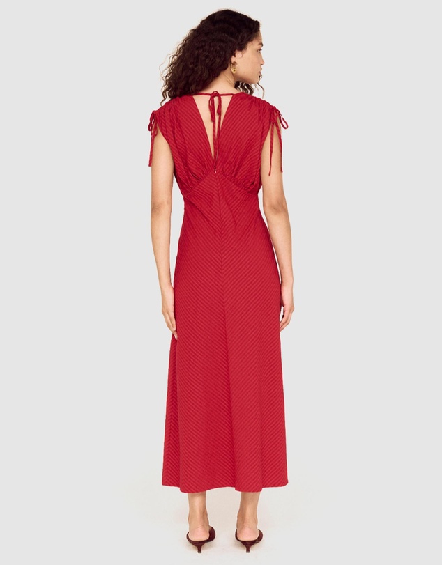 MINKPINK - Malia V-Neck Midi Dress