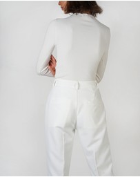 Lydan The Label - Mock Neck Long Sleeve Knit