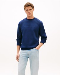 Tommy Hilfiger - Mixed Media Intechno Crew Neck Sweat
