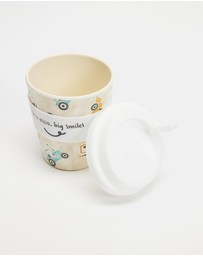 itti bitti - 240ml Reusable Baby Cino Cup With 1 Straws - Dozer