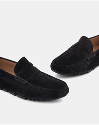 Emporio Armani - Driver Suede - Men's