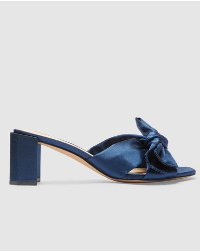 NAVY SATIN