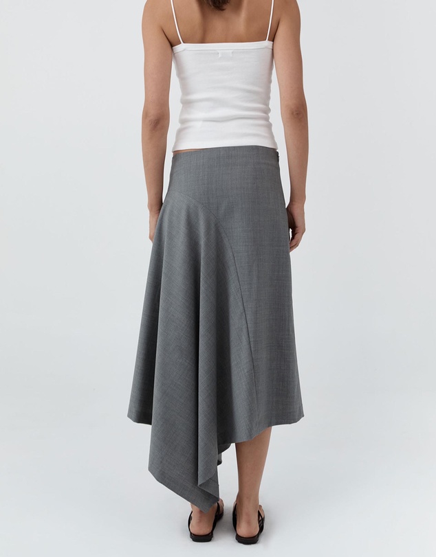 St. Agni - Wool Asymm Skirt