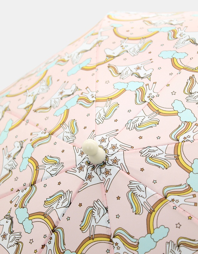 Morgan & Taylor - Unicorn Kids Umbrella in Pink Print
