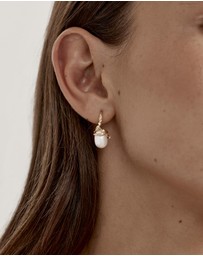 By Charlotte - Dive Into Serenity Pearl Earrings