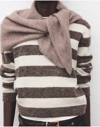 M.N.G - Knit Striped Sweater