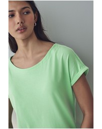 NEXT - Round Neck Cap Sleeve 100% Cotton T-Shirt
