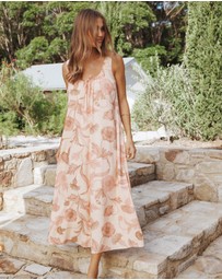 Petal & Pup - Bowman Maxi Dress - Pink Floral