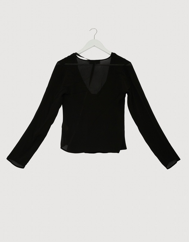 Revibe - Repaired Lover Morgana Cowl Scarf Neck Top - AU 12