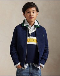 Polo Ralph Lauren - Cable-Quilted Jacket - ICONIC EXLCUSIVE - Teens
