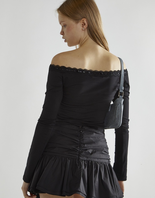 Glamorous - Gathered seam mini skirt