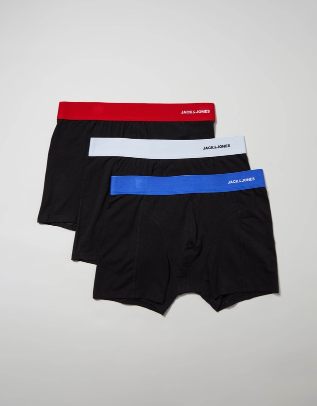 Jack & Jones - 3-Pack Jacnyjah Bamboo Trunks SN