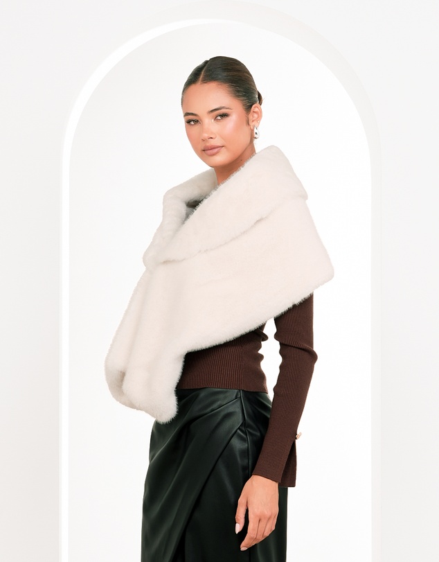 Pilgrim - Blakely Faux Fur Stole