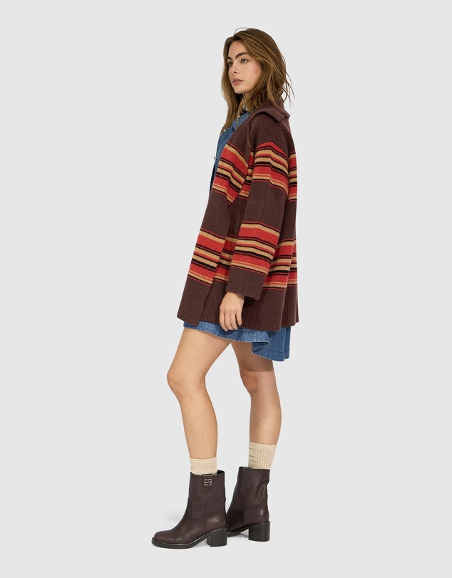 Belle & Bloom - So Many Likes Oversized Knitted Cardi Coat