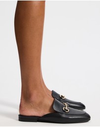 Atmos&Here - Alexandra Leather Loafer Slides