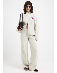 Subtitled - Agnes Rib Double Zip Through Jacket