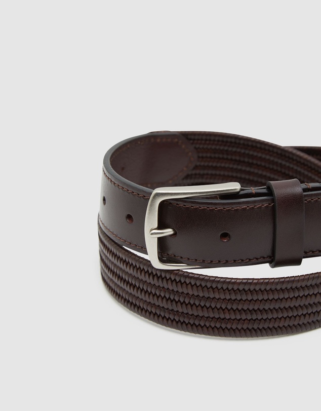 Oxford - Teddy Plaited Leather Belt