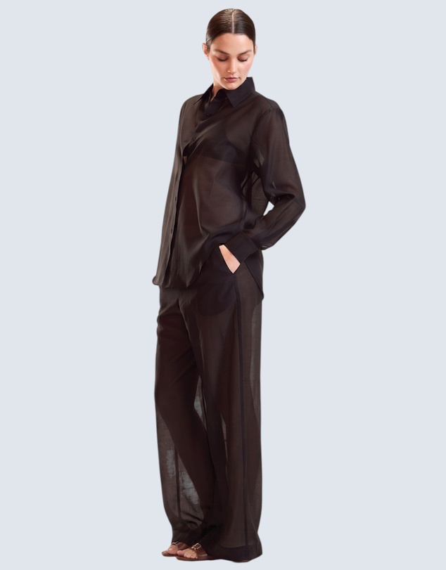 Cynthia Rowley - Salina Sheer Shirt
