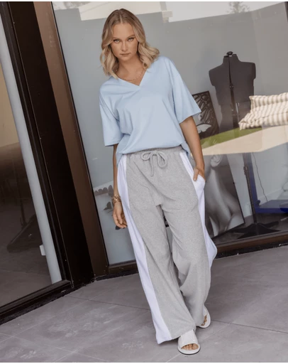 ALEXANDRA - Sox Pants Grey