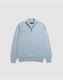 Rodd & Gunn - Fortrose 1/4 Zip Knit
