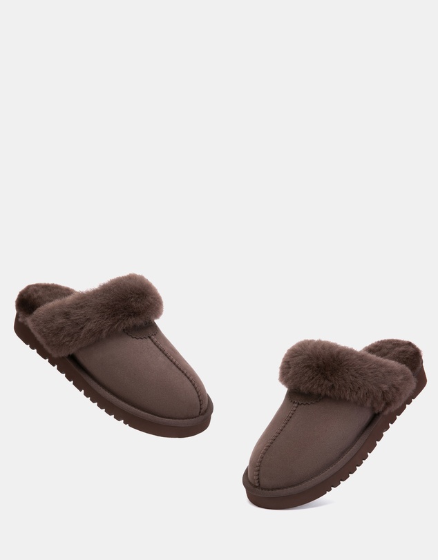 EVERAU - Australian Shepherd Ugg Marden Double Faced Sheepskin Upper House Shoes