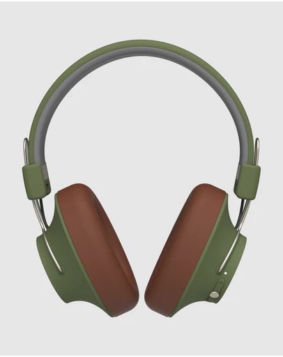 Kreafunk - Kreafunk Abeat Qi Bluetooth Headphones W/ Anc - Urban Green