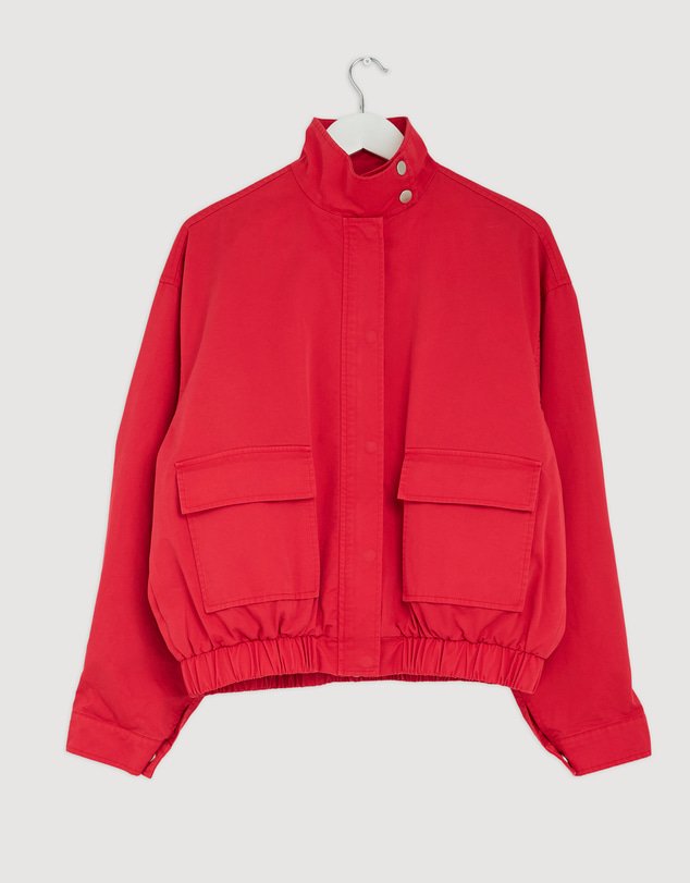 Revibe - Repaired AERE Ines Funnel Neck Bomber - AU 10