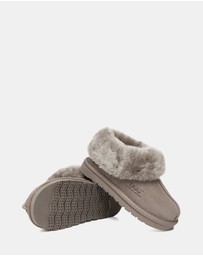EVERAU - Australian Shepherd Ugg Kids Homey Slipper Cow Suede Upper House Shoes