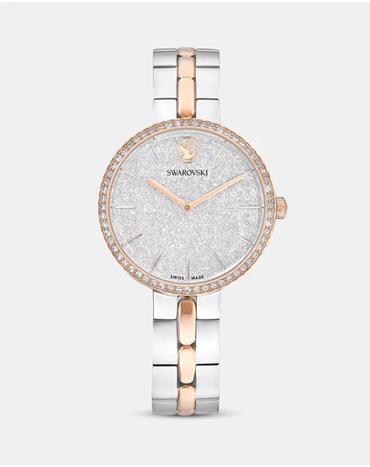 Swarovski - Cosmopolitan Watch, Swiss Made, Metal Bracelet, Silver Tone, Mixed Metal Finish