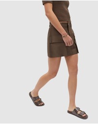 Seed Heritage - Pocket Front Mini Skirt
