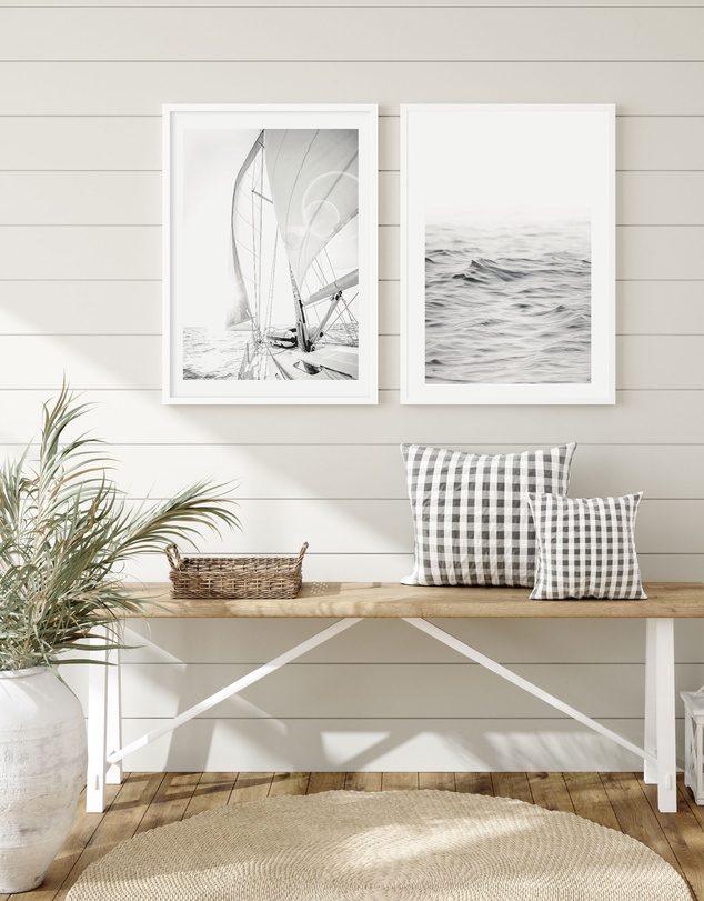 Olive et Oriel - To The Horizon Art Print