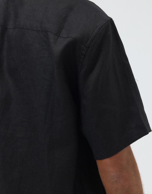 AERE - Euro Resort Linen Camp Collar Shirt
