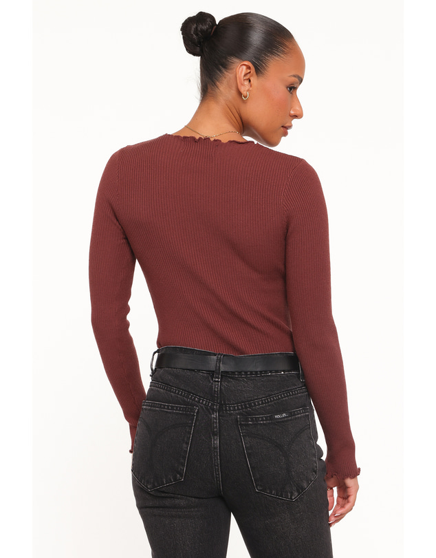 Petal & Pup - Kya Knit Top - Chocolate