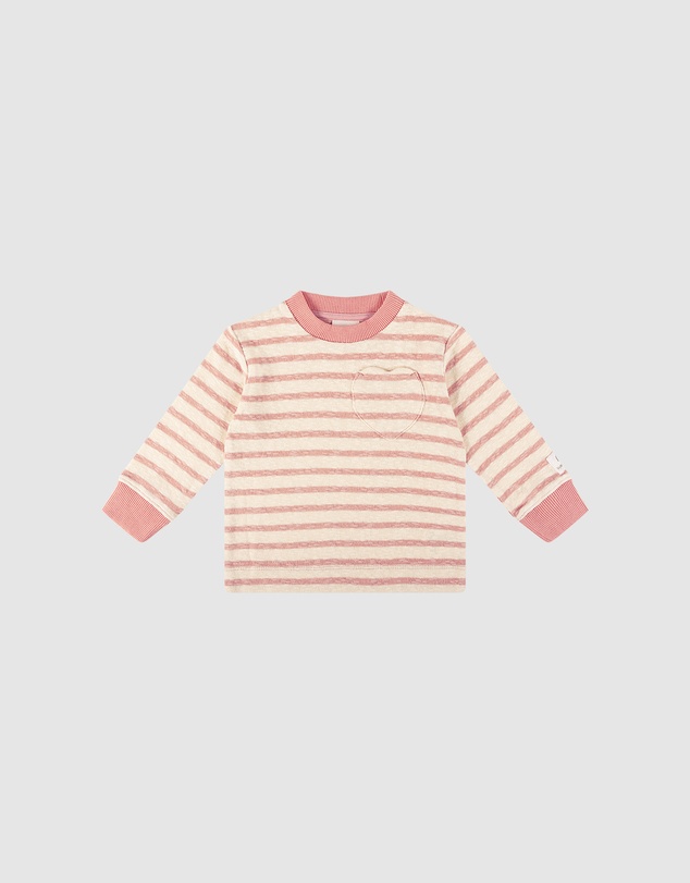 Kynd Baby - Stripe Top in Pearl Stripe