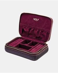 Wolf - Wolf Bella Travel Zip Case Bordeaux