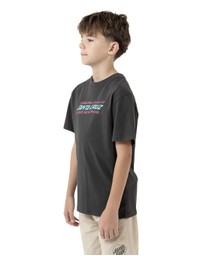 Santa Cruz - Multi Split Strip Front Tee - Teens
