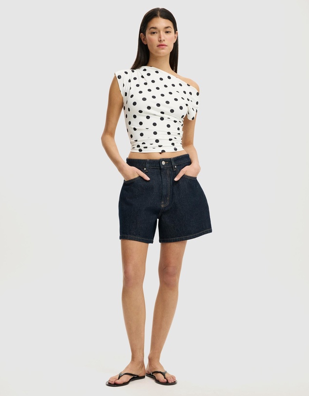Cotton On - High 90s Denim Shorts